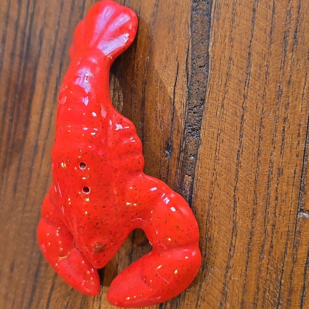 Vintage 6-piece Lobster Set: Melted butter dish and Salt & Pepper shakers - Picture 9 of 17